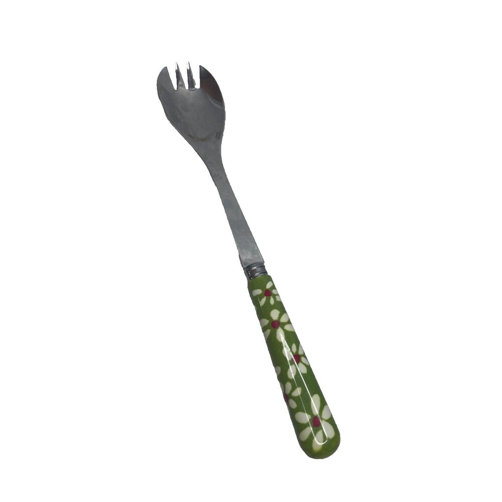 Sabre Paris Marguerite Daisy Pattern Salad Server Spoon